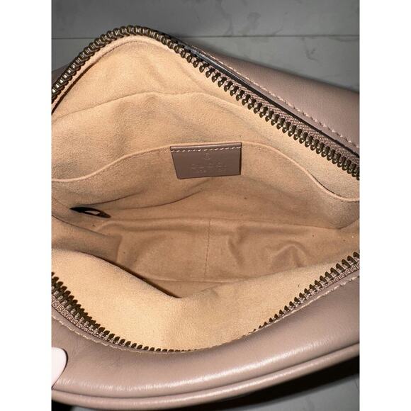 Gucci GG Marmont Mini Camera Bag in Taupe Leather - Excellent Condition - Picture 7 of 7